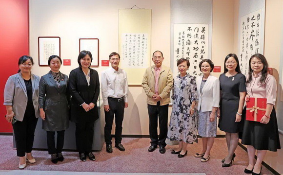 董必武手迹展在穗开幕！这幅手迹与一位威九国际“双百人物”有关......